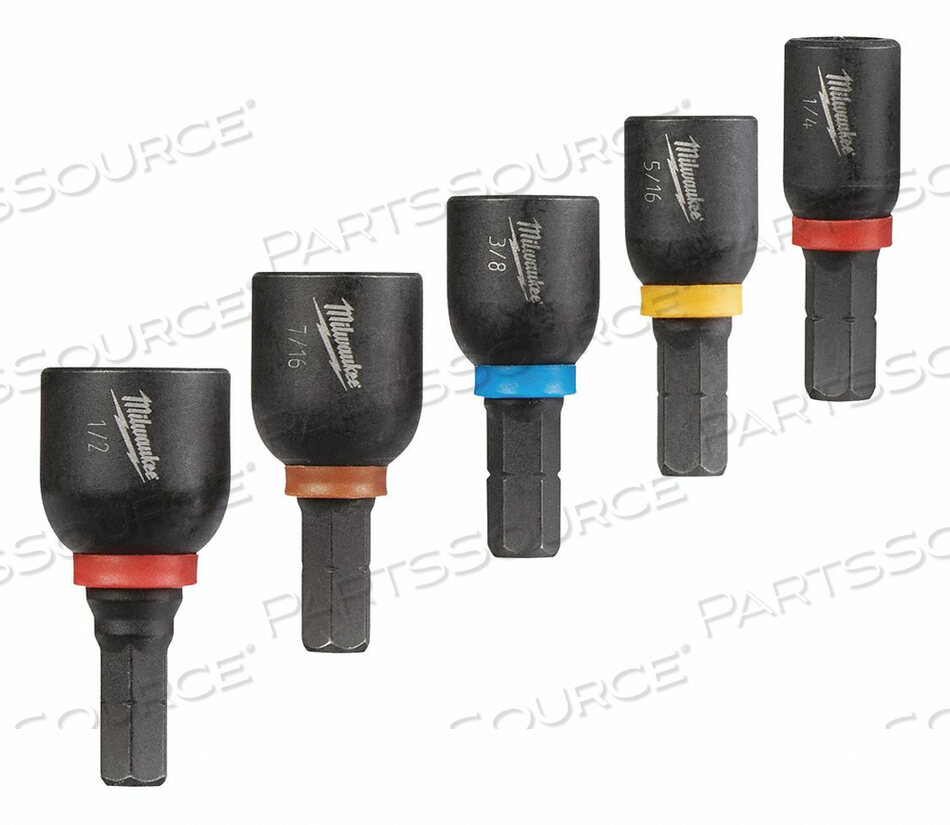 OEM#: 49-66-4563Набор отверток с насадками SHOCKWAVE 5 шт. от Milwaukee Electric Tools