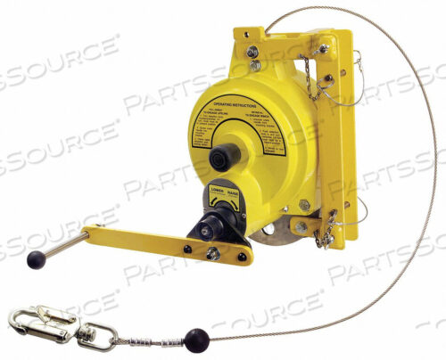 OEM#: RS3-50RETRIEVAL WINCH 50 FT. 310 LB. YELLOW by Gemtor