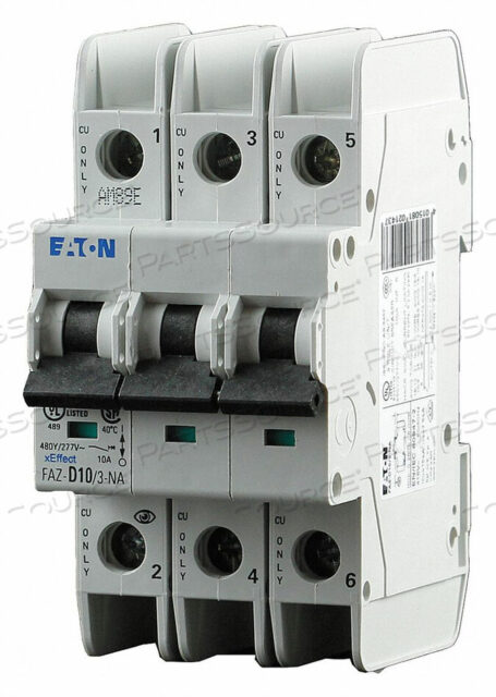 OEM#: FAZ-C32/3-NAIEC MINI АВТОМАТИЧЕСКИЙ ВЫКЛЮЧАТЕЛЬ 32A 3P 277/480V от Eaton