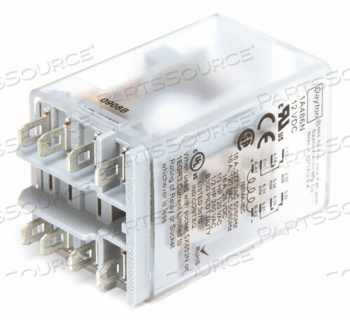 OEM#: 5X839H7996 РЕЛЕ ГЕНЕРАТОРА 8-КОНТАКТНОЕ КВАДРАТНОЕ 240 В ПЕРЕМЕННОГО ТОКА от DAYTON ELECTRIC MANUFACTURING CO