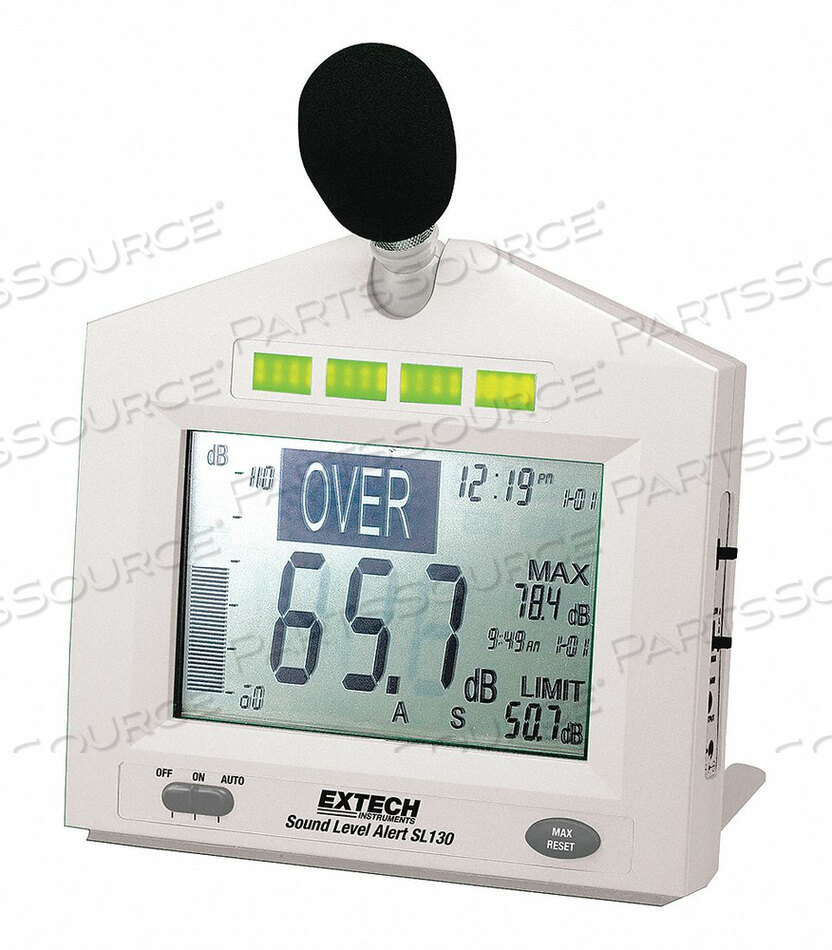 OEM#: SL130WSOUND LEVEL MONITOR/ALARM 30 TO 130 DB by Extech Instruments