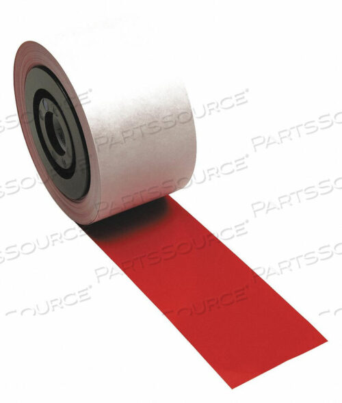 OEM#: 120863D9028 КАРТРИДЖ С ЛЕНТОЙ ДЛЯ ЭТИКЕТОК КРАСНЫЙ 100 ФУТОВ Д 4 ДЮЙМА Ш от Brady Americas