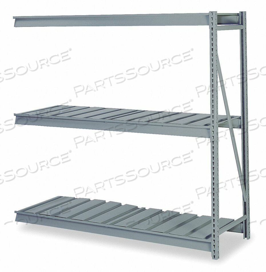 OEM#: DD67115RBULK RACK ADD-ON 72 H 48 W 48 D GRAY by Lyon