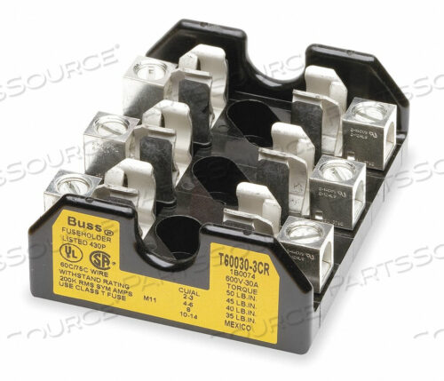 OEM#: T60030-3SRБЛОК ПРЕДОХРАНИТЕЛЕЙ 0 ДО 30A T 3 ПОЛЮСА от Cooper Bussmann
