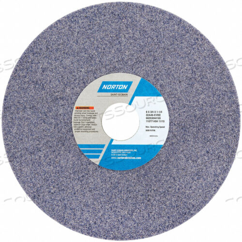 OEM#: 66253044165ШЛИФОВАЛЬНЫЙ КРУГ T1 8X3/4X1-1/4 AO 46G PK5 от Norton | Saint-Gobain Abrasives