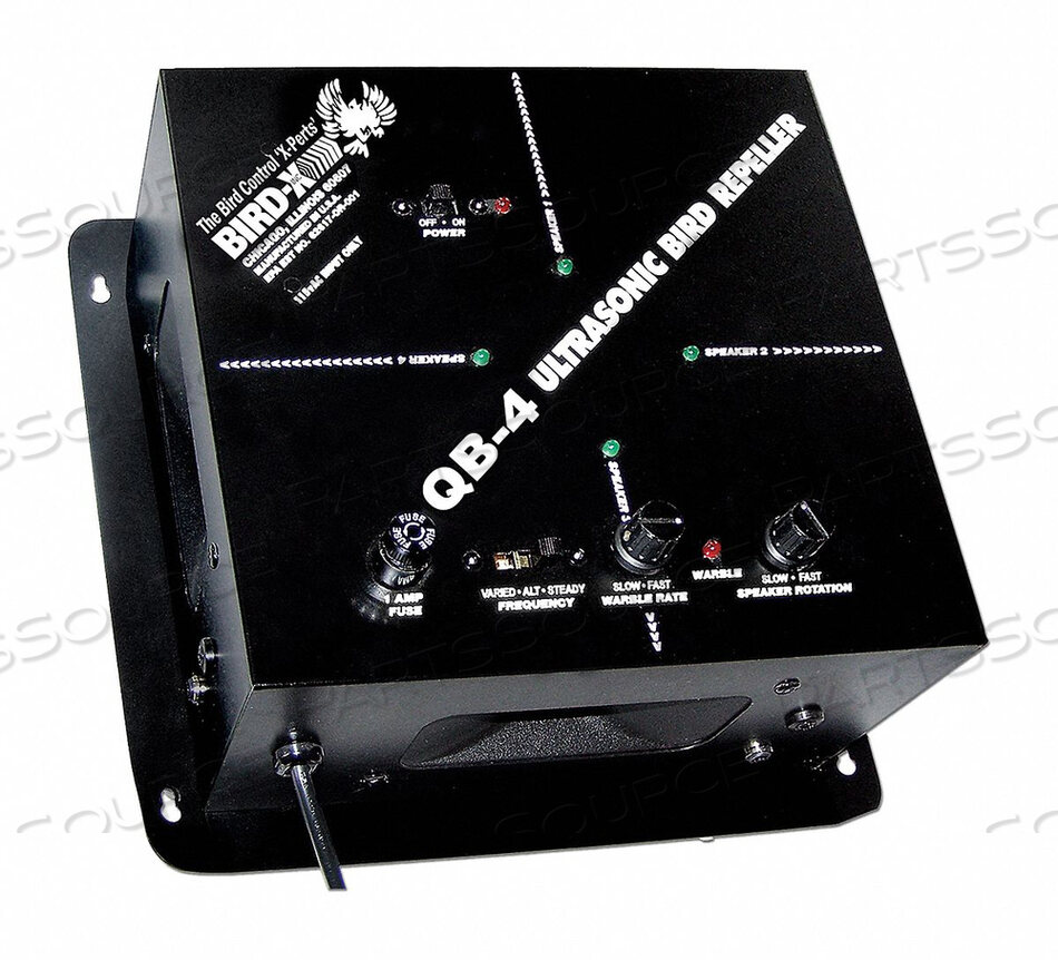 OEM#: QB4QUAD BLASTER УЛЬТРАЗВУКОВОЕ УСТРОЙСТВО ОТПУГИВАНИЯ ПТИЦ от Bird-X