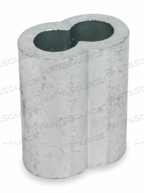 OEM#: 1DLD7ВТУЛКА ДЛЯ ПРОВОЛОЧНОГО ТРОСА 1/16 ДЮЙМА АЛЮМИНИЙ PK25 от DAYTON ELECTRIC MANUFACTURING CO