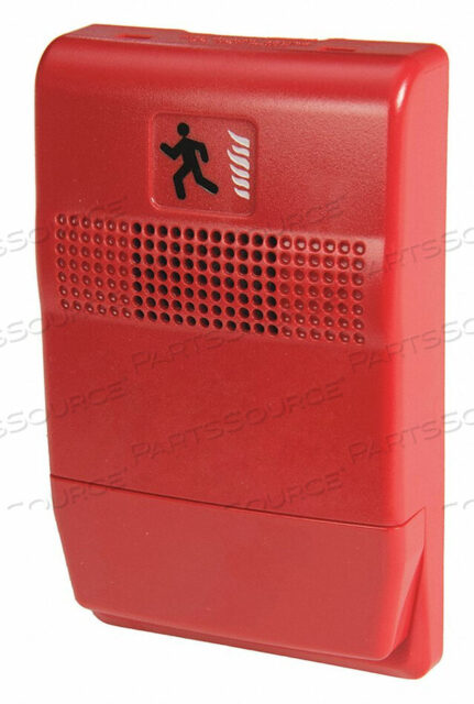 OEM#: EG1R-CGENESIS ЗВОНОК/СТРОБ, ВЫБОР ВЫСОКОГО/НИЗКОГО ВЫХОДА DB, КРАСНЫЙ от Edwards Signaling