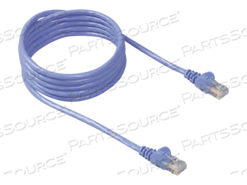 OEM#: A3L791-40-BLU-S40FT CAT5E SNAGLESS PATCH CABLE, UTP, СИНИЙ ПВХ-МАТЕРИАЛ, 24AWG, T568B, 50 MICRON, от Belkin