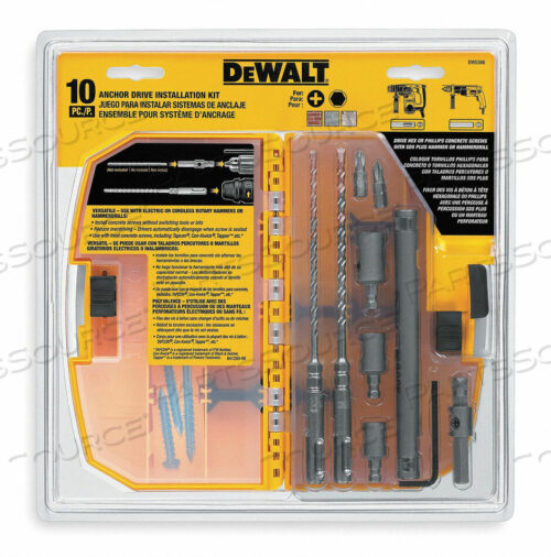 OEM#: DW5366 НАБОР СВЕРЛ ДЛЯ ПЕРФОРАТОРА (2) ФРЕЗЕРНЫЕ ГОЛОВКИ от DeWalt