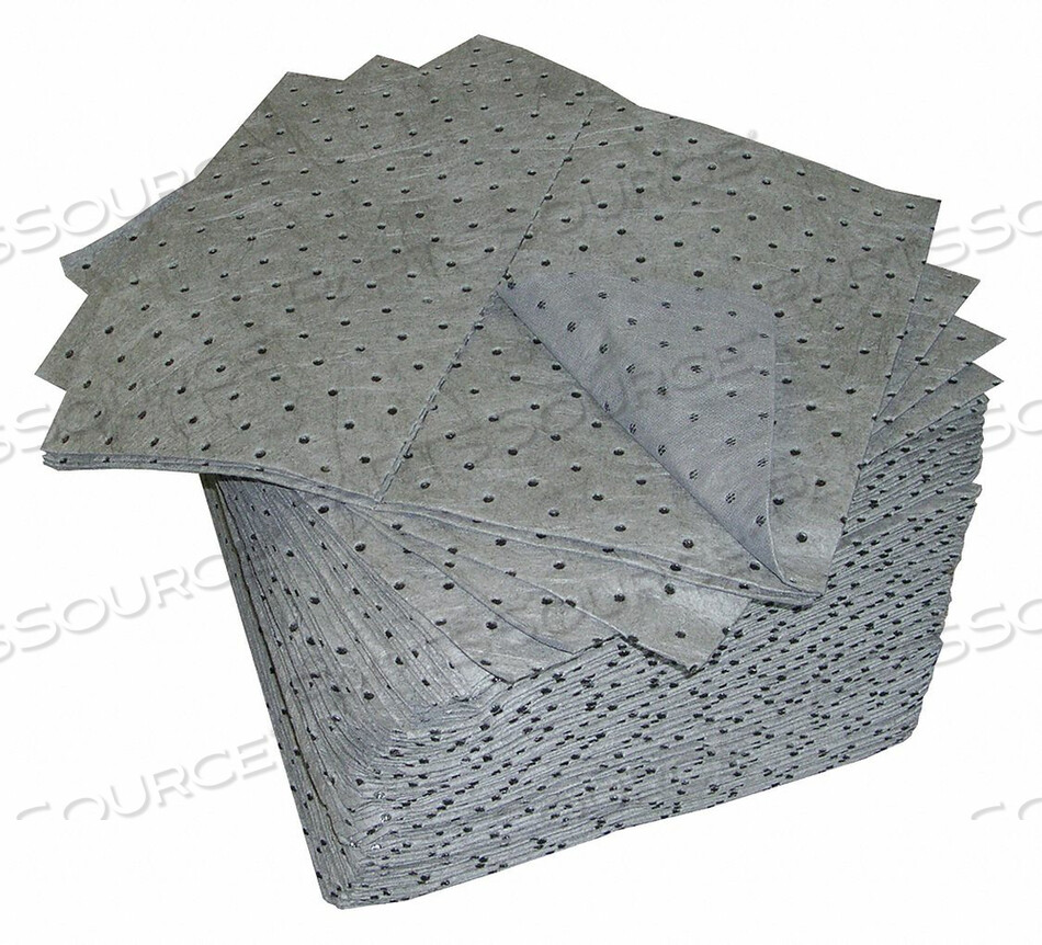 OEM#: L90530ABSORBENT PAD UNIVERSAL GREY PK100 от Oil-Dri
