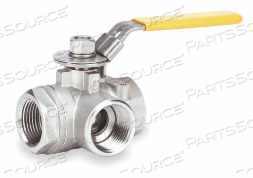 OEM#: BA3WDSLH 3/4SS ШАРОВОЙ КРАН 3-ХОДОВОЙ FNPT X FNPT 3/4 ДЮЙМА от Milwaukee Valve