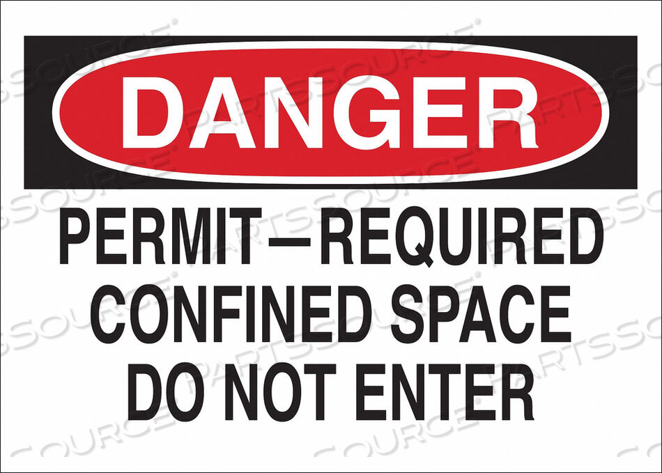 OEM#: 87768SAFETY SIGN LABEL 3-1/2 IN H 5 IN W by Brady Americas