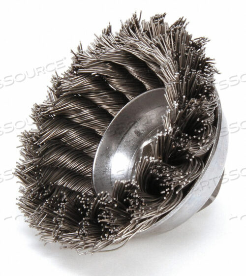 OEM#: 93434KNOT WIRE CUP BRUSH ARBOR 3-1/2 ДЮЙМА от Weiler