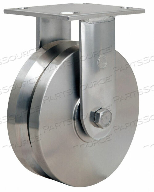 OEM#: R-STA-6SVBV-GROOVE TRACK-WHEEL PLATE CASTER RIGID от Hamilton