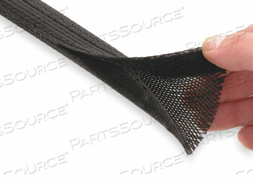 OEM#: FWN0.50BK25SLEEVING 0.500 ДЮЙМА 25 ФУТОВ ЧЕРНЫЙ от Techflex