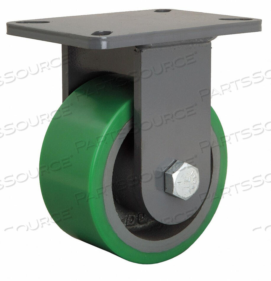 OEM#: R-SEC-63DBKINGPINLESS PLATE CASTER RIGID 2200 LB. от Hamilton