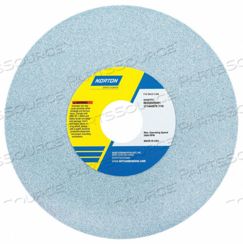 OEM#: 66252939461ШЛИФОВАЛЬНЫЙ КРУГ T1 7X1/4X1.25 CA 60G PK5 от Norton | Saint-Gobain Abrasives