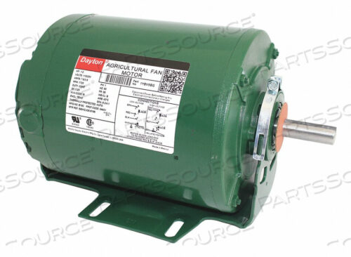 OEM#: 1YBV9ARATN ВЕНТИЛЯТОР MTR SPLT PH TEAO 1/2HP 1725RPM от DAYTON ELECTRIC MANUFACTURING CO
