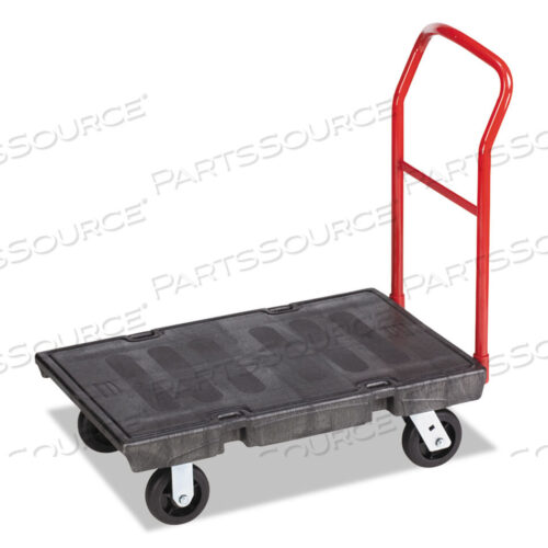OEM#: FG440300BLAHEAVY-DUTY PLATFORM TRUCK CART, ГРУЗОПОДЪЕМНОСТЬ 1000 ФУНТОВ, ПЛАТФОРМА 24 X 36, ЧЕРНАЯ от Rubbermaid Medical Division