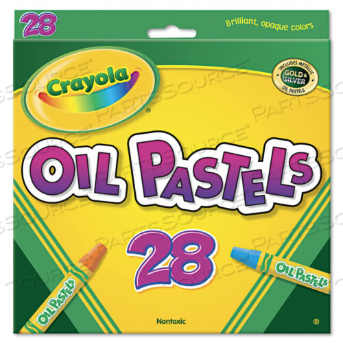 OEM#: 524628МАСЛЯНАЯ ПАСТЕЛЬ, 28 РАЗНЫХ ЦВЕТОВ, 28 ШТУК В УПАКОВКЕ от Crayola