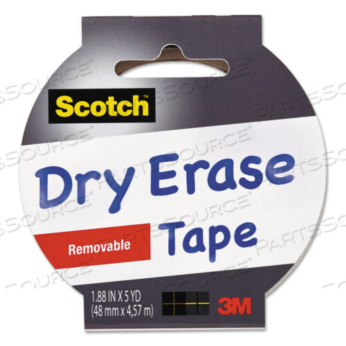 OEM#: 1905R-DE-WHTDRY ERASE TAPE, 3 CORE, 1.88 X 5 YDS, БЕЛАЯ от 3M Consumer
