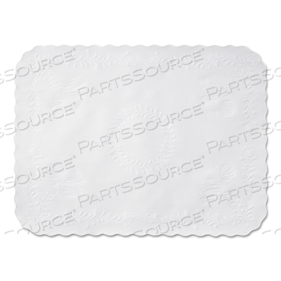 OEM#: TC8704471 Поднос с зубчатым краем, бумажный, белый, 16,63 X 12,75, 1000 шт./коробка от Hoffmaster