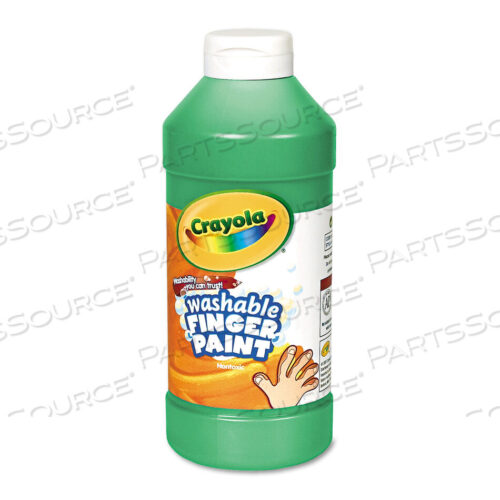 OEM#: 551316044WASHABLE FINGERPAINT, GREEN, 16 OZ BOTTLE by Crayola