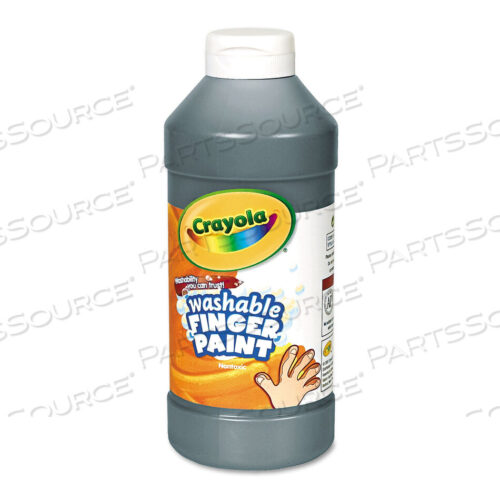 OEM#: 551316051WASHABLE FINGERPAINT, BLACK, 16 OZ BOTTLE by Crayola