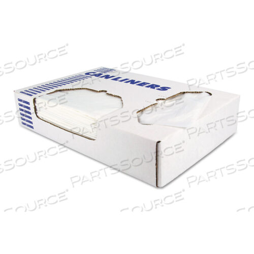 OEM#: D4832RCLINEAR НИЗКОПЛОТНЫЕ ВКЛАДЫШИ ДЛЯ БАНОК, 16 ГАЛЛОНОВ, 0,35 МИЛ, 24 X 32, ПРОЗРАЧНЫЕ, 1000 ШТ./КОРОБКА от Heritage