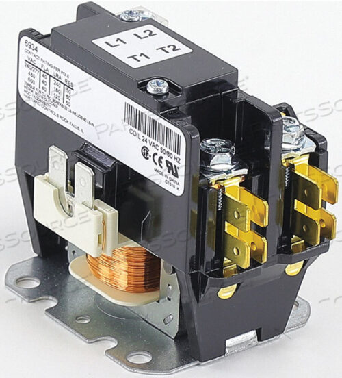 OEM#: S1-024-25837-70024V 40A SPNO 2P CONTACTOR by York-Johnson Controls