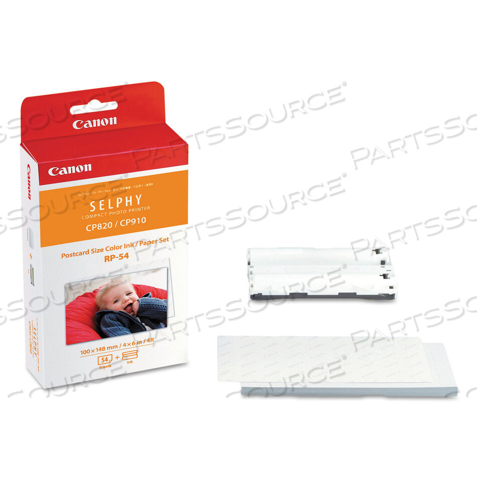 OEM#: 8567B0018567B001 (RP-54) КОМБИНИРОВАННЫЙ МАТЕРИАЛ ЧЕРНИЛ/БУМАГА, РЕСУРС 50 СТРАНИЦ, ТРЕХЦВЕТНЫЙ от Canon (бытовая электроника)