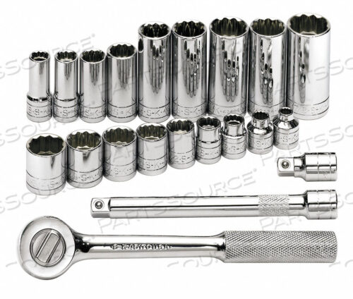 OEM#: 4551 НАБОР ТОРЦЕВЫХ КЛЮЧЕЙ SAE 3/8 IN DR 21 шт от SK Professional Tools
