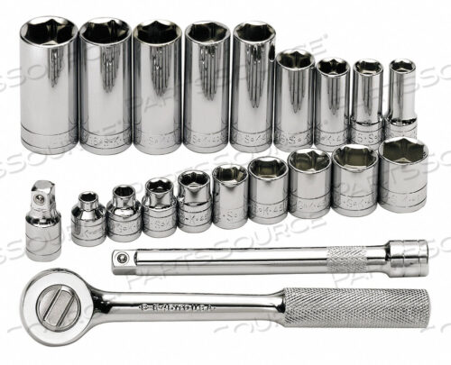 OEM#: 4521 НАБОР ТОРЦЕВЫХ КЛЮЧЕЙ SAE 3/8 IN DR 21 шт от SK Professional Tools