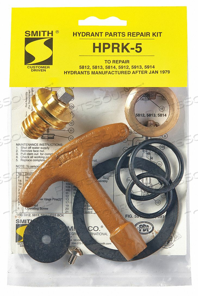 OEM#: HPRK-5HYDRANT REPAIR KIT от Jay R. Smith Mfg. Co.