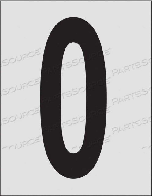 OEM#: 5900-0ЭТИКЕТКА С НОМЕРОМ 1 ДЮЙМ. СИМВОЛ PK25 от Brady Americas