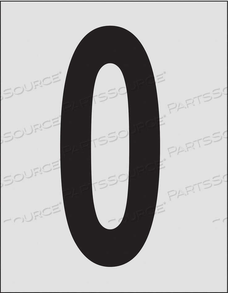 OEM#: 5900-0ЭТИКЕТКА С НОМЕРОМ 1 ДЮЙМ. СИМВОЛ PK25 от Brady Americas