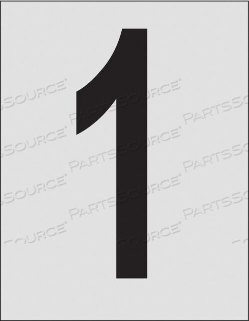 OEM#: 5900-1ЭТИКЕТКА С НОМЕРОМ 1 ДЮЙМ. СИМВОЛ PK25 от Brady Americas