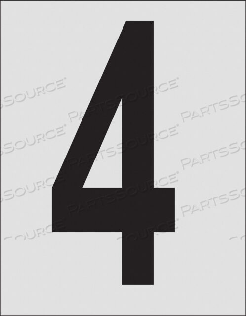 OEM#: 5900-4ЭТИКЕТКА С НОМЕРОМ 1 ДЮЙМ. СИМВОЛ PK25 от Brady Americas