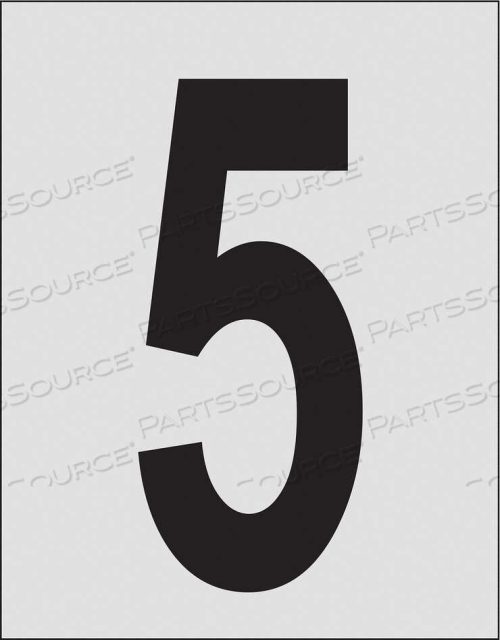 OEM#: 5900-5ЭТИКЕТКА С НОМЕРОМ 1 ДЮЙМ. СИМВОЛ PK25 от Brady Americas