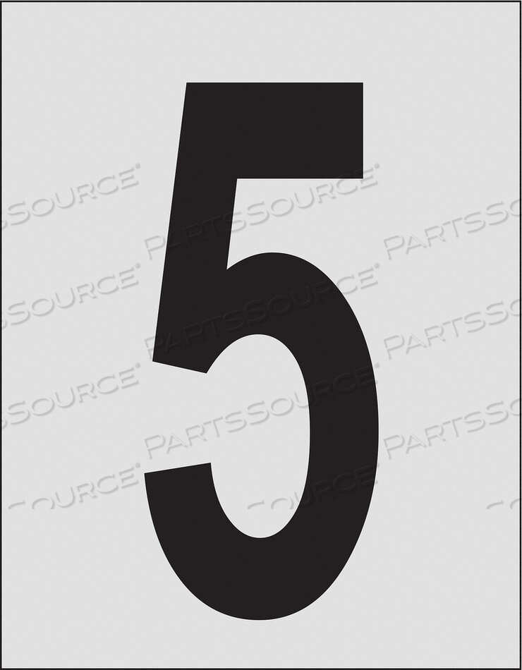 OEM#: 5900-5ЭТИКЕТКА С НОМЕРОМ 1 ДЮЙМ. СИМВОЛ PK25 от Brady Americas