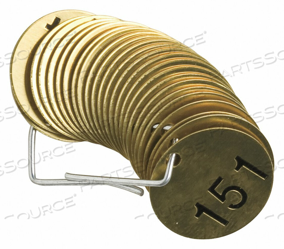 OEM#: 23206НАБОР ПРОНУМЕРОВАННЫХ БИРОК 1-1/2 H 1-1/2 W PK25 от Brady Americas
