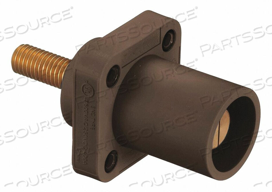 OEM#: HBLMRSBNRECEPTACLE 4 TO 4/0 MALE BRWN TAPER от Hubbell Power Systems