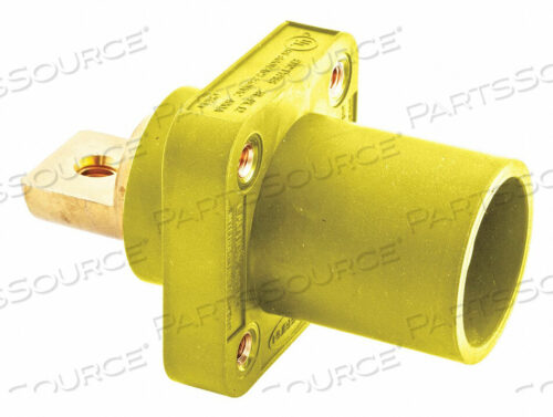 OEM#: HBLMRBYRECEPTACLE TAPER NOSE DOUBLE SET YELLOW от Hubbell Power Systems