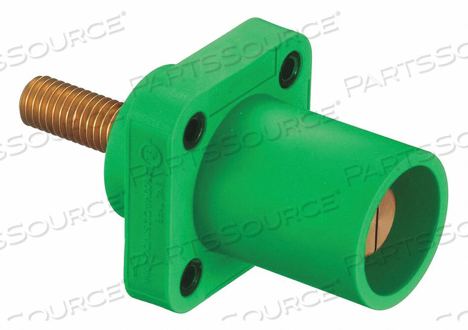 OEM#: HBLMRSCGNRECEPTACLE GRN MALE TAPER NOSE SER 16 от Hubbell Power Systems