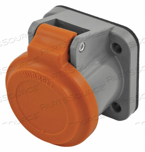 OEM#: HBLNCOSINLE POLE CONNECTOR NON-MET COVER ORNG от Hubbell Power Systems