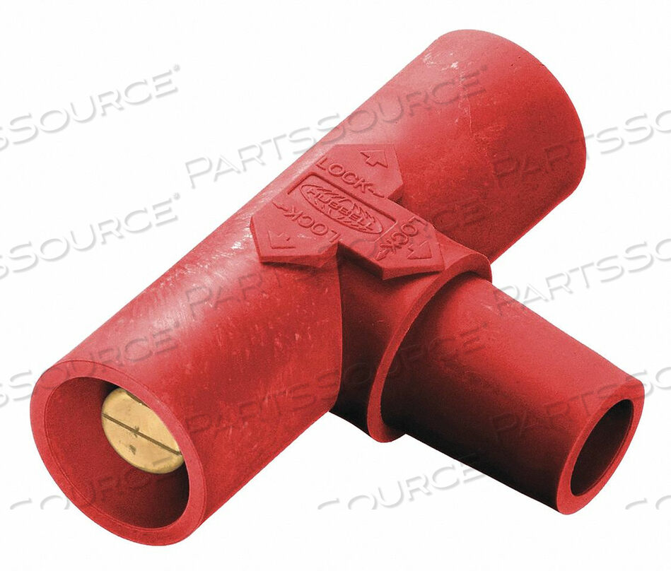 OEM#: HBLPTRPARALLELING TEE RED FEMALE-MALE-MALE от Hubbell Power Systems