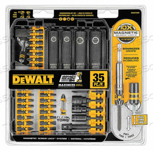 OEM#: DWA2T35IRНАБОР ОТВЕРТОЧНЫХ БИТ 35 ПРЕДМЕТОВ 1/4 ХВОСТОВИК от DeWalt