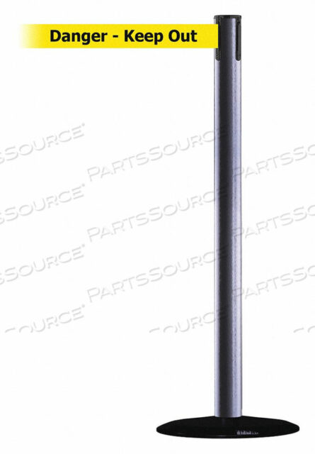 OEM#: 889B-33-73-STD-NO-YDX-CBARRIER POST W/ BELT 7-1/2 FT L YELLOW от Tensabarrier