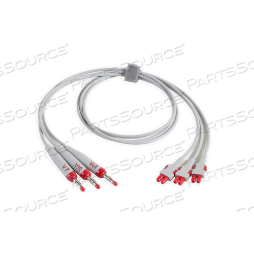 OEM#: 2104752-001КОМПЛЕКТ ПРОВОДОВ, ДОПОЛНИТЕЛЬНЫЙ, BANANA, AHA-PED (V3R, V4R, V7) от GE Medical Systems Information Technology (GEMSIT)